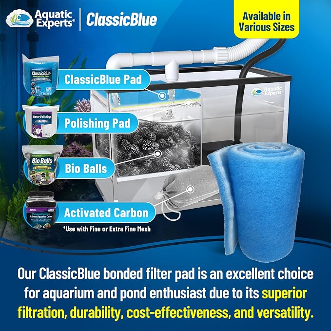 Aquatic Experts Classic Bonded Aquarium Filter Pad -24 Inches by 72 Inches by - Image 3
