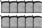 AQUANEAT 10pcs Aquarium Filter Media Bags, Fish Tank Coarse Mesh Bags by Aquaneat