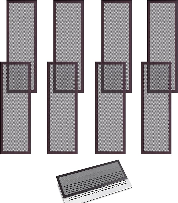 8 Pack Strong Magnetic Floor Vent Cover by YSSHUI