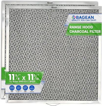 Stove Hood Vent Filter 11.6” x 11.2” BPQTF S99010317 Compatible by Bagean
