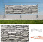 Privacy Screen 2.6' x 9.8' UV Protection 96% Garden Fence, Easy Installation by AYLFBFU