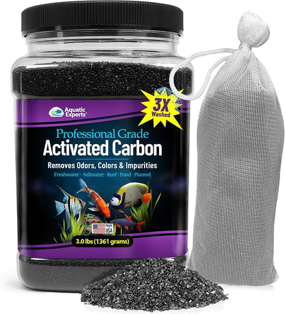Premium Activated Carbon, Aquarium Carbon by AquaticExperts