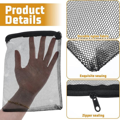 Grevosea 20 Pcs Aquarium Filter Media Bags, Fish Tank Coarse Mesh Bags 5.91 x - Image 3