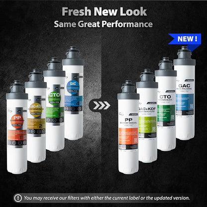 iSpring SGS-Tested PFAS Removal Carbon Block Replacement Water Filter Cartridge - Image 6