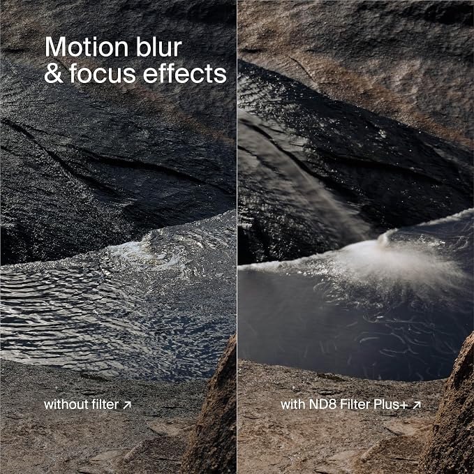 Urth 43mm Magnetic UV, Circular Polarizing, ND1000 Lens Filter Kit - Image 8