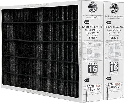 Lennox Healthy Climate Lennox X6672 16x25x5 Healthy Climate Carbon-Clean MERV by Unknown