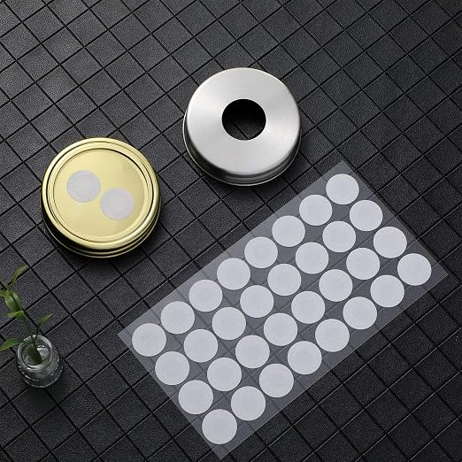 Zonon 128 Pieces Synthetic Filter Paper Stickers 20 mm 0.3 ?m Synthetic Filter - Image 7