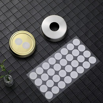 Zonon 128 Pieces Synthetic Filter Paper Stickers 20 mm 0.3 ?m Synthetic Filter - Image 7