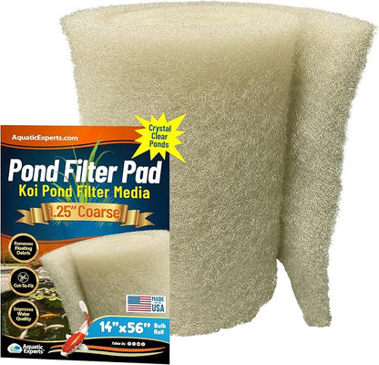 Aquatic Experts Beige COARSE Pond Filter Pad by AquaticExperts