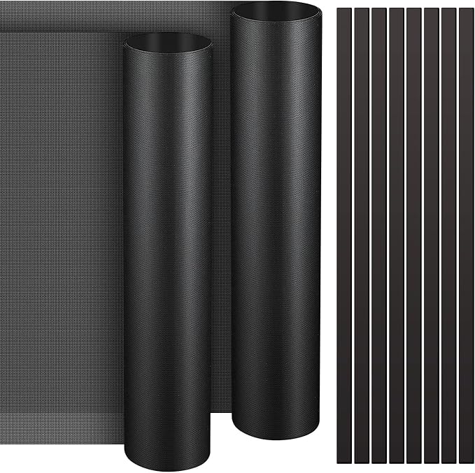 Woanger 1 Pcs 1000 x 300 mm DIY PC Case Dust Filter PC Fan Mesh Filter Floor by Woanger