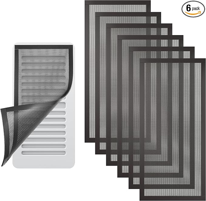 6 Pack Strong Magnetic Floor Vent Cover by YSSHUI