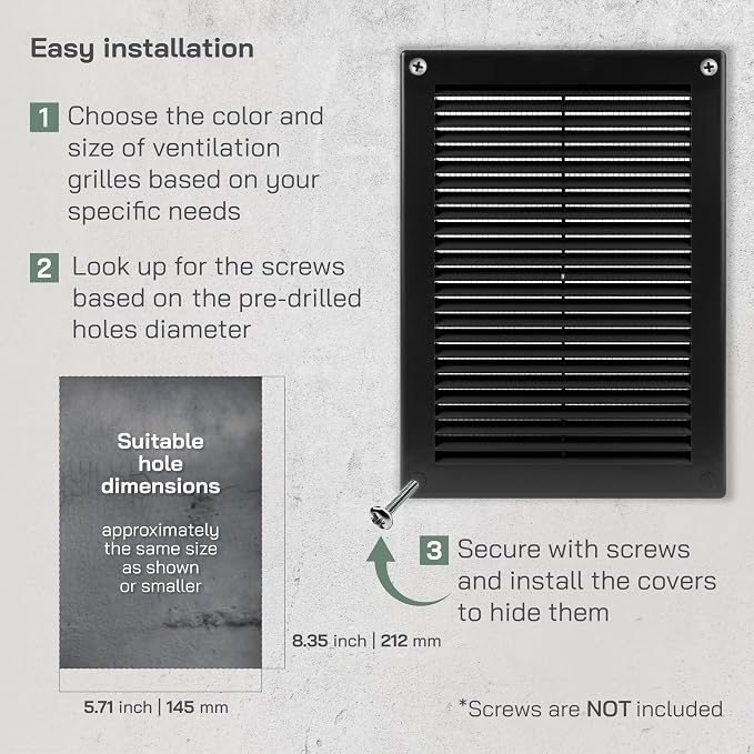 Vent Systems 5.5" x 8" Inch - Image 4