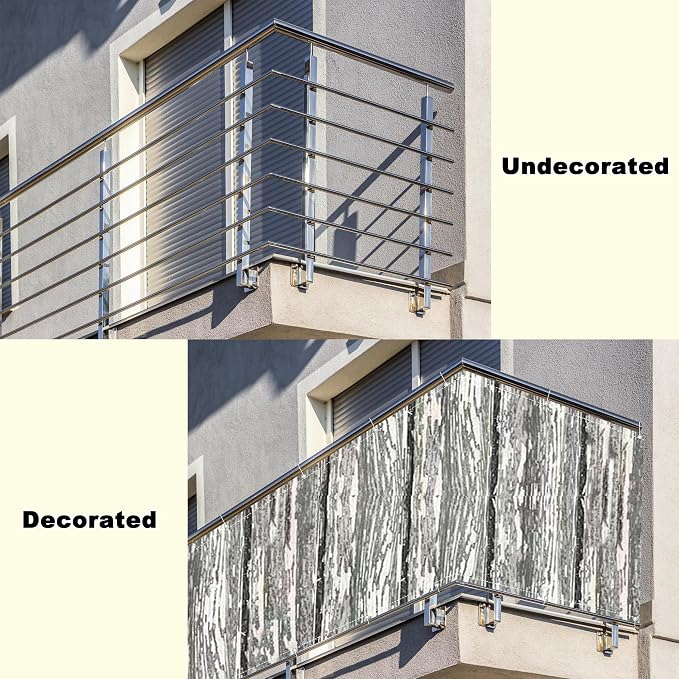 Privacy Screen Protector 3.6' x 49.2' Durable UV-Resistant Privacy Fence Panels - Image 8