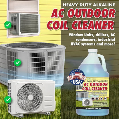 Natural's Freedom HVAC Outdoor Coil Cleaner Gallon - Image 2