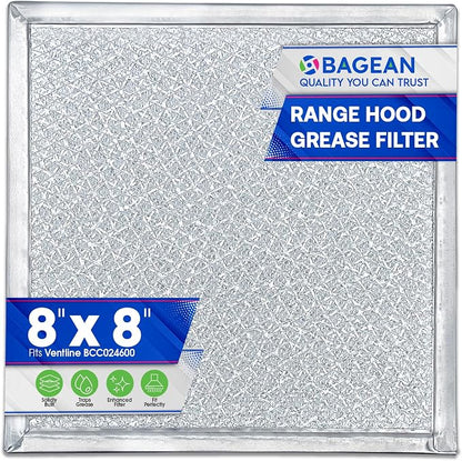 Bagean Stove Vent Filter 8x8 inch BCC024600 Compatible by Bagean