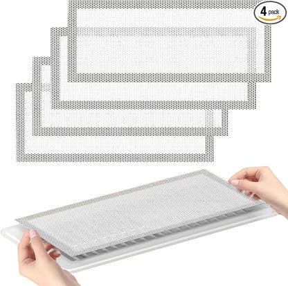 4 PCS White Magnetic Vent Covers -5"x11" Magnetic Air Vent Screen by Unknown