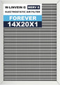 14x20x1 Reusable Air Filter, Electrostatic, Washable Lasts a Lifetime, Breathe by Betterlifeishere