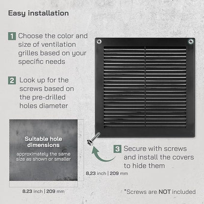 Vent Systems 8" x 8" Inch - Image 4