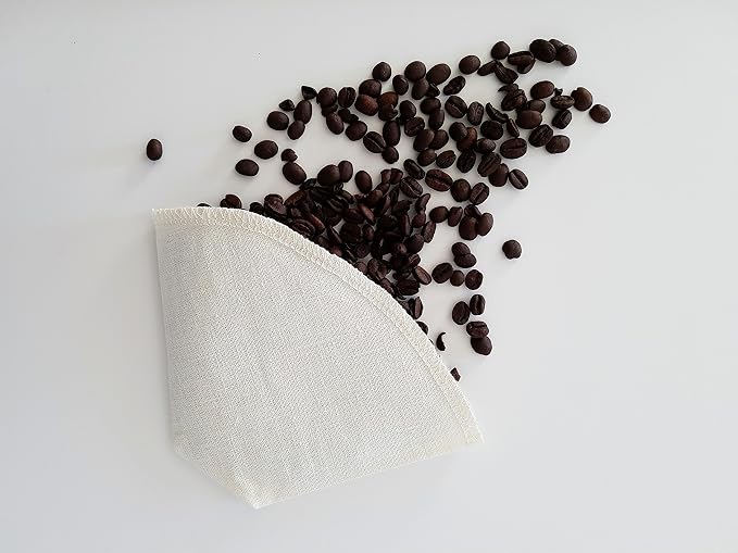 Cloth Reusable Cone Coffee Filter - Image 8