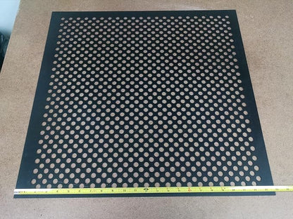 2'x2' Black Plastic Perforated Tile, 2 Pack - Image 7