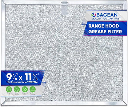 Bagean Stove Hood Vent Filter 9.87" x 11.62" 97007894 Compatible by Bagean