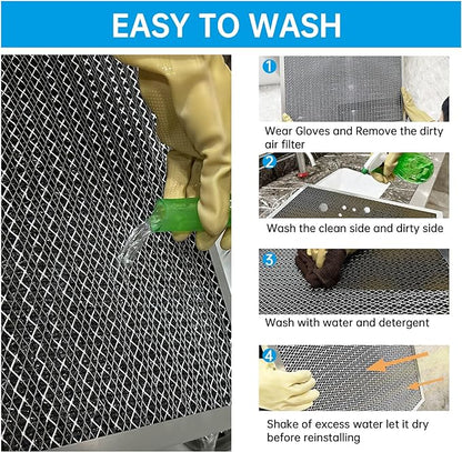 UBeesize 20x25x4 Air Filter HVAC AC Furnace Filter, Reusable Washable, Lasts a - Image 7