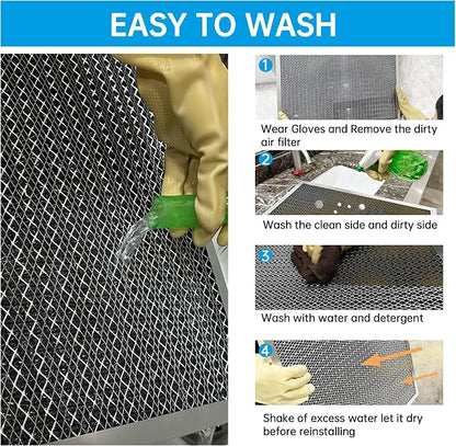 UBeesize 14x14x1 Reusable Electrostatic Air Filter HVAC AC Furnace Filter - Image 7