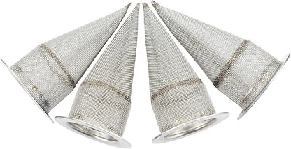 4 PCS-Cone-Type Stainless Steel Spark Arrestor 1.625” fit Honda CRF230 CRF250L by RGHOMEANDYARD