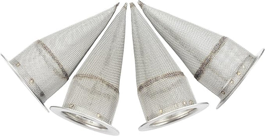 4 PCS-Cone-Type Stainless Steel Spark Arrestor 1.625” fit Honda CRF230 CRF250L by RGHOMEANDYARD