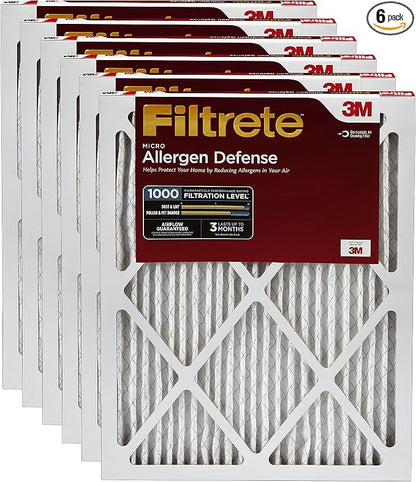 Filtrete AD21-6PK-2E 9821DC-6 1000 Micro Allergen Filter by Filtrete