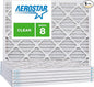 Aerostar 12x16x1 MERV 8, Pleated Air Filter, Box of 6, Made in the USA by AirFiltersDelivered
