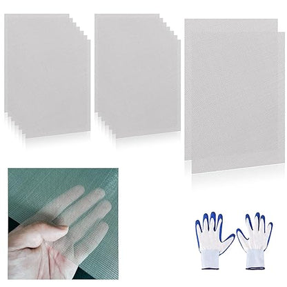 16 Pcs 13x9 40 Mesh 304 Stainless Steel Wire Mesh Sheet, Rustproof Metal Mesh by Unknown