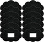 12-Pack Universal Stick-on Trash Can Odor Absorbing Filters, Activated Charcoal by Home