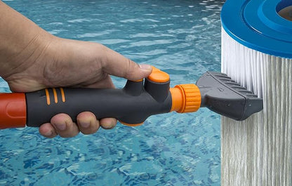 Aquatix Pro Premium Pool & Spa Filter Cartridge Cleaner, Removes Debris & Dirt - Image 2