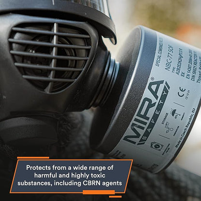 MIRA Safety - NBC-77 SOF - Single 40mm Gas Mask Filter - Special Combined CBRN - Image 6