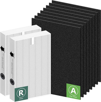 HPA100 Replacement Filters for Honeywell HPA100 HRF-ARVP100 Series Air Purifier by Funmit
