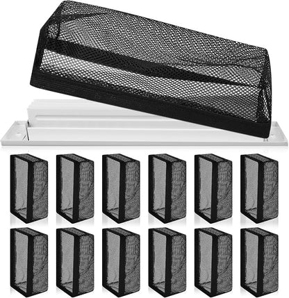 Zonon 12 Pcs 6 x 10 Inch Floor Register Cover Trap Vent Screen by Zonon