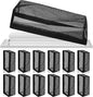 Zonon 12 Pcs 6 x 10 Inch Floor Register Cover Trap Vent Screen by Zonon