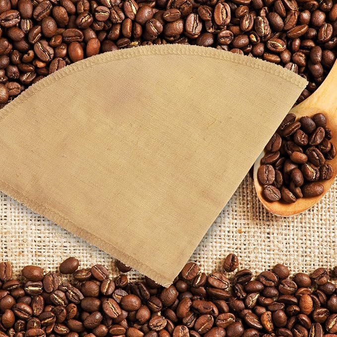 Organic Hemp Reusable Coffee Filter - Image 2