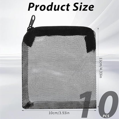 10PCS Aquarium Filter Media Bags, 3x4 Inch Fish Tank Media Mesh Filter Bags - Image 2