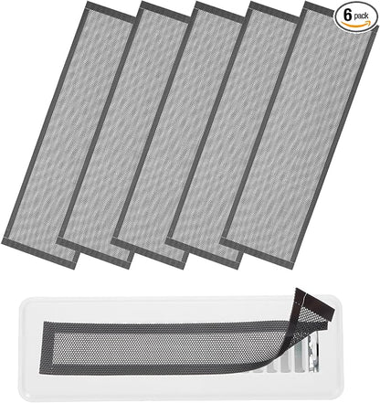 YOKIVE 6 Pcs Magnetic Floor Vent Covers, Floor Register Cover PVC Mesh Air Vent by YOKIVE