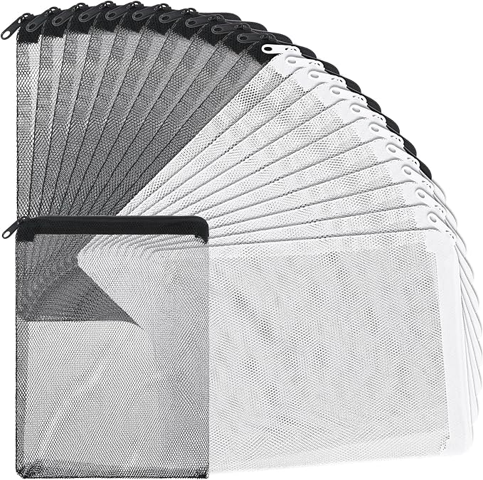 Grevosea 20 Pcs Aquarium Filter Media Bags, Fish Tank Coarse Mesh Bags 5.91 x by Unknown