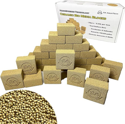 Ceramic Filter Media Block 30 Block 6.6 lbs Pack - Image 2