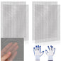 4 Pcs 13x9 20 Mesh 304 Stainless Steel Wire Mesh Sheet, Rustproof Metal Mesh by Unknown