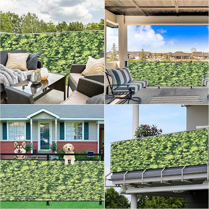 Privacy Screen Protector 2' x 23' Durable and UV Resistant Outdoor Privacy - Image 7