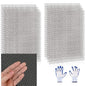 8 Pcs 13x9 5 Mesh 304 Stainless Steel Wire Mesh Sheet, Rustproof Metal Mesh by Unknown
