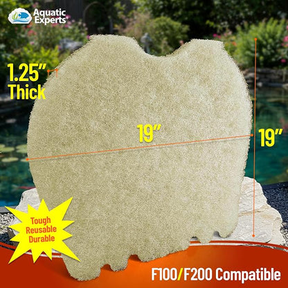 Aquatic Experts Beige COARSE Pond Filter Pad - Image 5